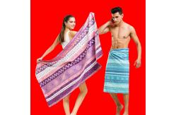 China Custom Logo  Sublimated Beach Towels Personalized Printing Microfiber Cloth Material supplier