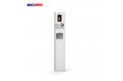China Disinfection Temperature Kiosk USB RJ45 RS232 Body Metal Detectors supplier