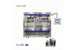 China PLC Lubricant Filling Machine Automatic 220v Bottle Filling Capping And Labeling Machine supplier