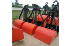 China Hydraulic Four Rope Crane Grab Building Material Clamshell Grab Bucket supplier