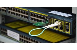 China LC Duplex PVC Single Mode Fiber Loopback Module Cable For Data Center supplier