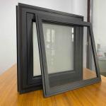 Water proof Heat Insulation Aluminum Tilt And Turn Windows With  Mosquito net
