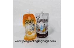 China Reusable Plastic Stand Up Pouch With Spout Special Shaped supplier
