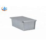 RK Bakeware China Manufacturer-Single Aluminum Pullman Loaf Bread Pan With Cover / Baking Mould Cake Toast Bread Mold for sale