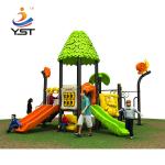 Galvanized Pipes LLDPE Outdoor Kids Playground Slide EN1176 for sale