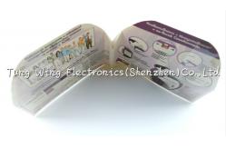 China Special shaped 4 Folds Musical Greeting Card 131 * 120mm Standard Voice supplier