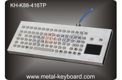 China Desktop Metal IP65 Rate waterproof keyboard with touchpad 395x135 mm Front panel supplier