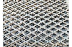 China 65mm Manganese Steel Woven Embedded Weave Vibrating Screen Mesh supplier