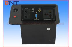 China Pop Up Hidden Desktop Power Sockets For Conference Room Table AV Solutions supplier