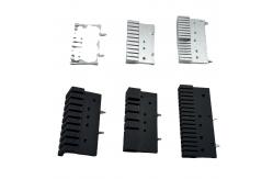 China Sheet Metal Fabrication Custom Aluminum Profile Heatsink CNC Machining Aluminum Extrusion Radiator supplier