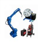 Industrial YASKAWA AR2010 6 Axis Welding Robot Arm Manipulator 12 kg Payload 2010 Reach Wire Feed System and Welder Sour for sale