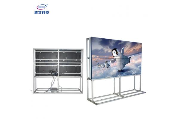 IR Remote LCD Video Wall Display 55 Inch 240V FHD Multiple Language