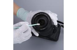 China High Absorbent Camera Solvent Cleaning Swabs ESD Safe Handle Easy To Use supplier