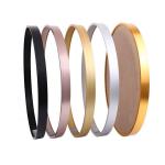 Round Wall Extrusion Aluminium Mirror Frame For Bathrooms Decoration for sale