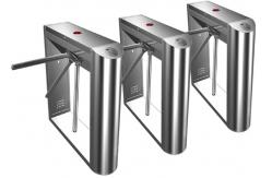 China Electric Pedestrian Control Tripod Turnstile Gate With RFID Card Reader supplier