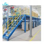 2000kgs Loading Industrial Mezzanine Floors Steel Platform Multi Tier Racking