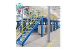 China 2000kgs Loading Industrial Mezzanine Floors Steel Platform Multi Tier Racking supplier