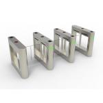 Infrared Anti Pinch Office Building Turnstiles Pedestrian Swing Gates OEM ODM for sale
