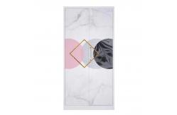 China Home Two Door Steel Wardrobe With Mirror KD Structure   Wear Resistance supplier