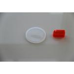 Air - proof small paper / plastic tube PE lids Smooth surface 202 #