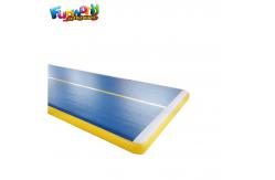 China Large Folding Inflatable Air Tumble Track For Backyard / School supplier