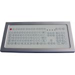 IP68 Desktop Industrial Anti - Microbial Membrane and Aluminum Keyboard for sale