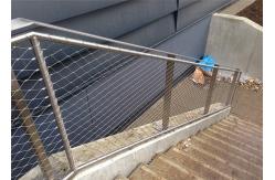 China Silver Classical Metal Wire Inox Balustrade Cable Mesh 1.4401 X Tend Webnet supplier