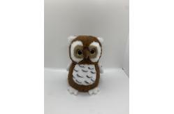 China Animated Owl Talking Repeating Recording Plush Toy Electronic Interactive supplier