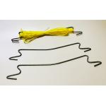 Polypropylene Split Film Tomato Tying Twine 2100ft/Lb 3lb Per Carton for sale