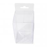 QS SGS ROHS Custom Made Clear Plastic Folding Boxes for sale