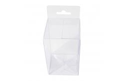 China QS SGS ROHS Custom Made Clear Plastic Folding Boxes supplier