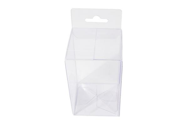 QS SGS ROHS Custom Made Clear Plastic Folding Boxes