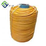 China Low Stretch Ultra High Molecular Weight Polyethylene Rope UHMWPE Mooring Rope for sale