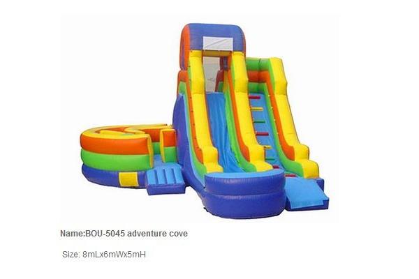Inflatble Slide / inflatable pool slide / inflatable funny slide with pool