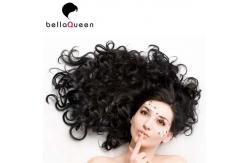 China Natural Black 1b# Deep Wave Double Drawn Hair Extensions With Full Cuticles supplier