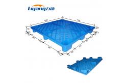 China Stackable Cargo HDPE Plastic Pallets 9 Feet 4 Way Entry 120*110cm supplier