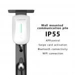 32A AC Column Mounted Three Phase EV Charging Station Type 2 for sale