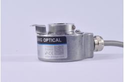 China Photoelectric Absolute Rotary Encoder , Hollow Shaft Encoder Thickness 39mm supplier