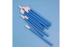 China TX743 Lint Free Solvent Resistant Non Abrasive Dacron Polyester Swab For Cleanroom supplier