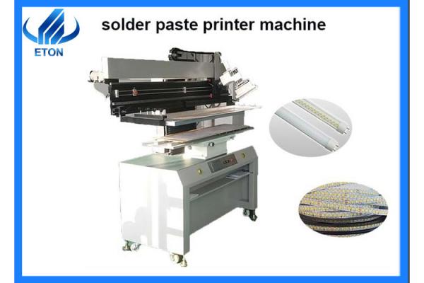 Semi Automatic LED Assmenbly Line PCB Board 1.2m Solder Paste Printing Machine