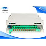 Rack Mount Fiber Termination Kits 12 24 48 96 Port Fiber Optical ODF  Frame for sale