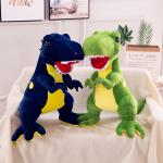 Dinosaur Stuffed Animal Dolls Pp Cotton Filling Eesy Clean 3 Different Colors for sale