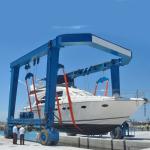 150 Ton Travel Lift Crane With 4 Sling Units & Hydraulic Steering for sale