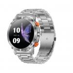 China CF55 Men Smart Watch 1.7-inch Screen Fitness Tracker 530mAh Battery Stainless Steel Strap manufacturer