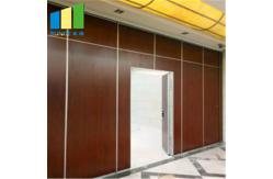 China Collapsible Wooden Sliding Partition Walls  /  Acoustic Folding Wall supplier