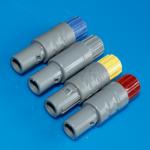 PAG 5 Amp Plastic Circular Connectors , Lemo Compatible Low Voltage Connectors for sale