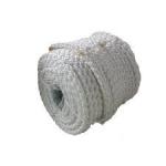 White Color 104mmx220m Polypropylene Boat Mooring Marine Rope 8 Strand With Spliced Eye for sale