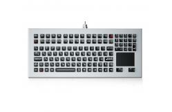 China Industrial Keyboard With Touchpad And IP68 Dynamic Waterproof Technology supplier
