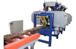 China Automatic Wood Cutting Machine Multiple Heads Horizontal Bandsaw Sawmill supplier