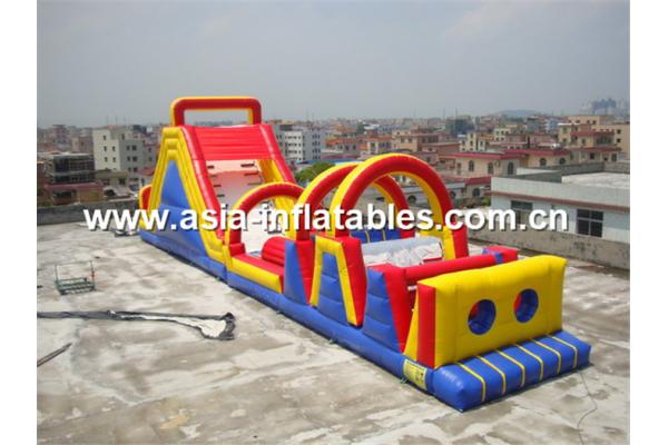 19ml Inflatable Obstacle Courses Games For Children Park Games